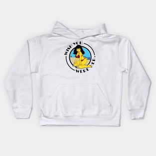 PT - Wish You Were Her - White Kids Hoodie